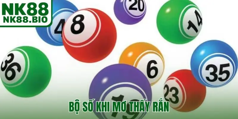 Bộ số khi nằm mơ thấy rắn