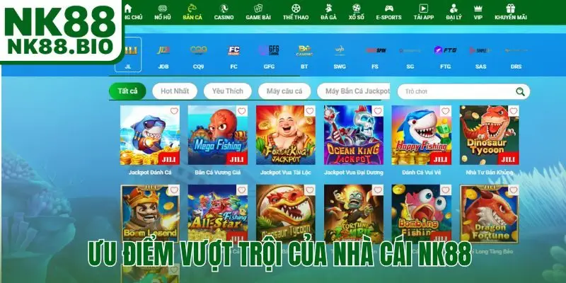 Ưu điểm vượt trội của NK88 so với những cái tên thông thường